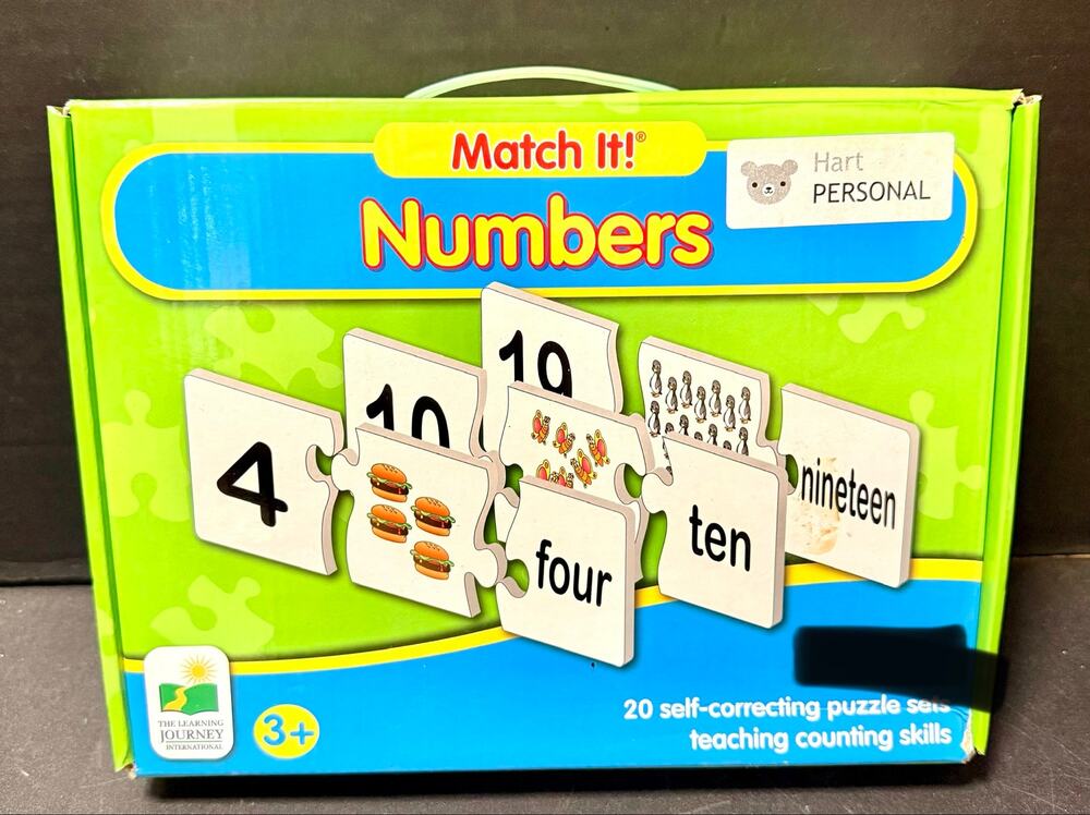 Match It! Numbers educational puzzle game The Learning Journey